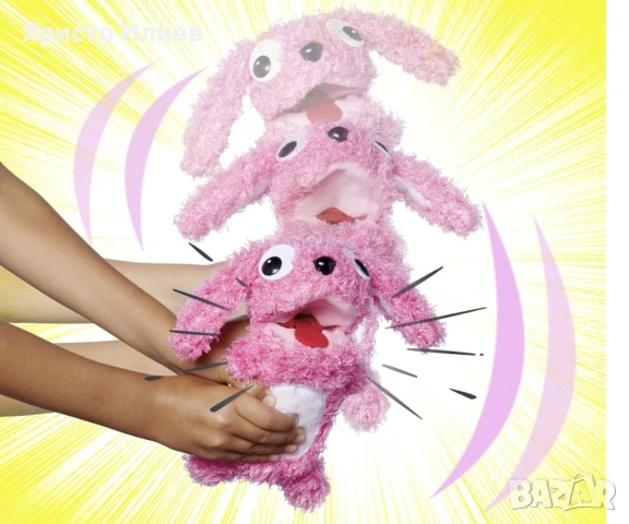 Интерактивна плюшена играчка ScreamerZ Крещящ Заек Simba, снимка 5 - Плюшени играчки - 51030750