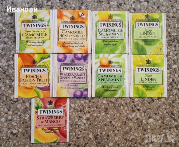 Пакетчета от чай Twinings, Pickwick и Биопрограма (за колекционери), снимка 2 - Други ценни предмети - 28533084