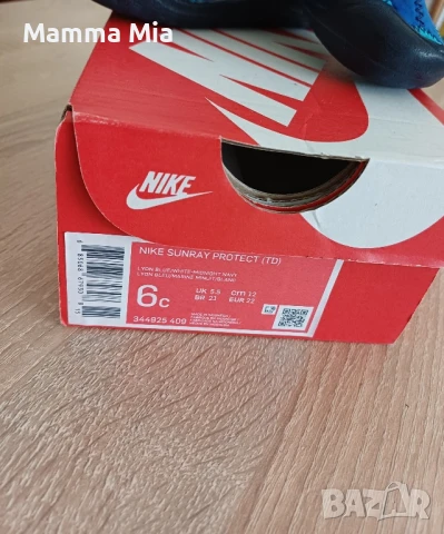 NIKE SUNRAY PROTECT TD EU22 детски сандали, снимка 3 - Детски маратонки - 51152455