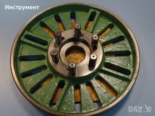 Планшайба за струг Ф 410mm "Record" DDR, снимка 4 - Резервни части за машини - 49257185