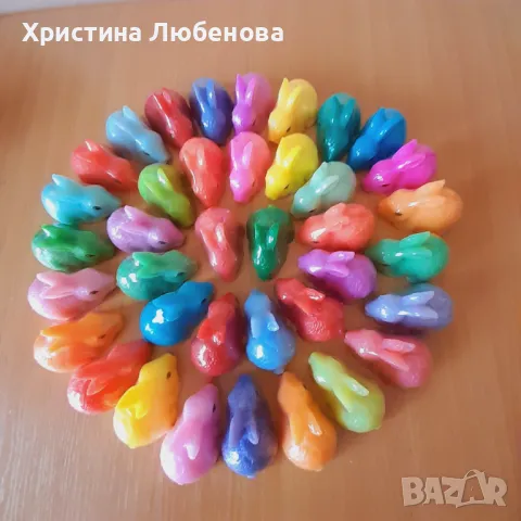 Сапунени зайчета , снимка 4 - Изкуствени цветя - 49498525