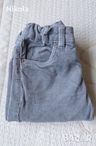 Детски кадифен панталон ( джинси) сив Hip & Hopps, снимка 7 - Детски панталони и дънки - 32437890