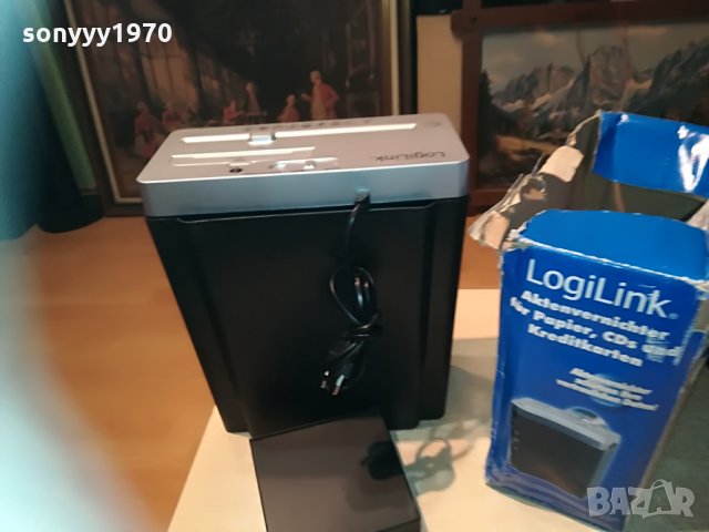 logilink shredder внос germany 0404211955, снимка 3 - Принтери, копири, скенери - 32423995