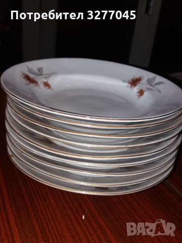 Порцеланови чинии, снимка 4 - Чинии - 35644545