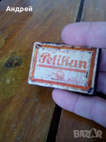 Стара мастилница Pelikan, снимка 2 - Други ценни предмети - 28437318