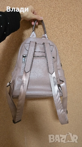 Дамска раница от естествена кожа!, снимка 2 - Чанти - 50939419