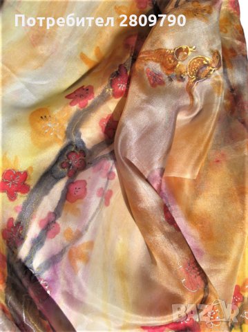 Sakura Blossoms / Цветущая Сакура / Цъфти Сакура / Sakura-Blüten, снимка 3 - Шалове - 32854478