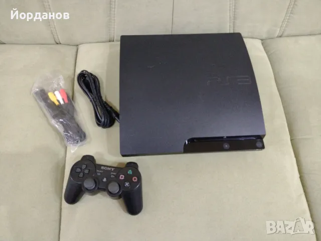 Playstation 3 Slim комплект с джойстик и кабели , снимка 4 - PlayStation конзоли - 49504900