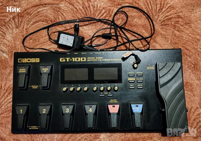 Процесор Boss GT 100 v 2, снимка 2 - Китари - 50155519