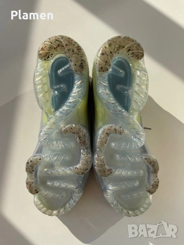 Обувки Nike VaporMax 2021 сиво и зелено 44 номер, снимка 4 - Ежедневни обувки - 51789672