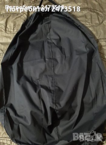 Тъмно син калъф пуф круша размер ХЛ, снимка 1