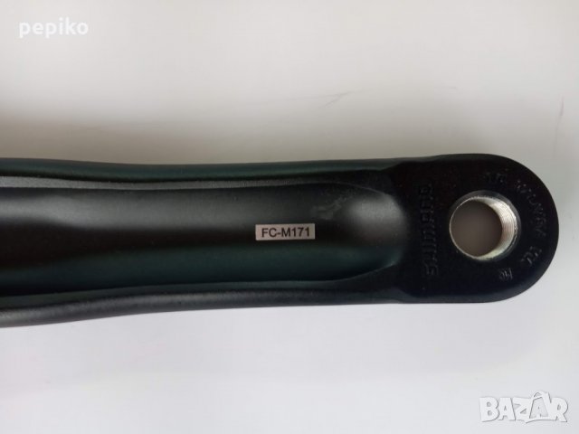 Продавам колела внос от Германия алуминиев курбел ляв SHIMANO FC-M171, снимка 3 - Велосипеди - 27907454