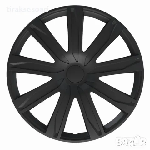  Комплект 4 броя Тасове за джанти 15'' Versaco REIZ черни