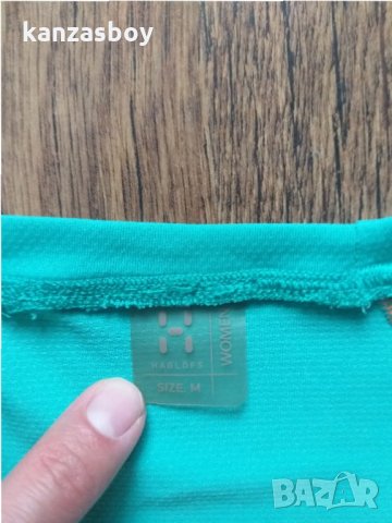  Haglofs INTENSE LOGO TEE WOMEN - страхотна дамска тениска, снимка 5 - Тениски - 32621486