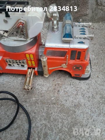Dickie пожарна, снимка 10 - Коли, камиони, мотори, писти - 50992159