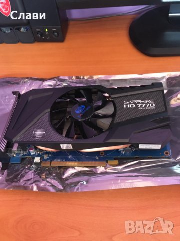 Видеокарта AMD RADEON SAPPHIRE 7770 GHz EDITION 1GB 128BIT GDDR5, снимка 5 - Видеокарти - 43152247