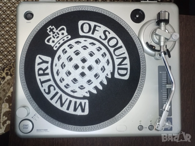Грамофон Ministry of Sound MOSTT1000 made in UK