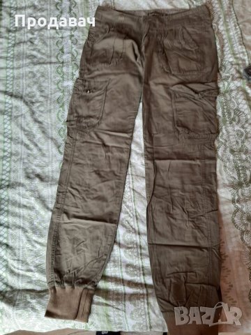 Зелен панталон с джобове Terranova , снимка 2 - Панталони - 28307730