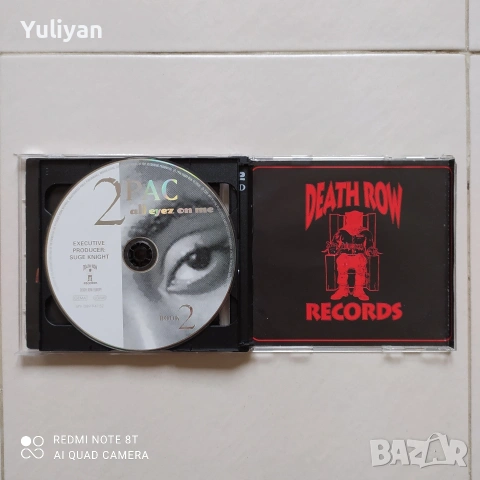 Заглавие: 👑 2Pac - All Eyez on Me | КАТО НОВ | 30г. от Легендата 👑, снимка 4 - CD дискове - 53477683