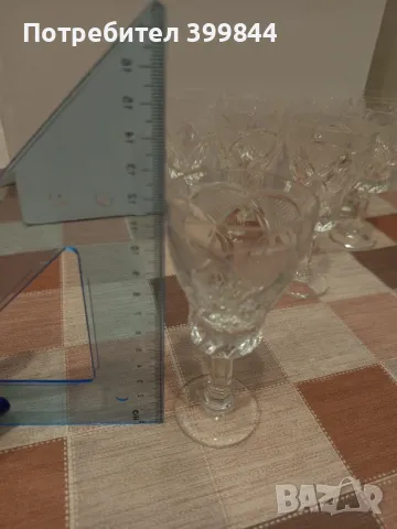 Кристални чаши , снимка 3 - Сервизи - 49327993