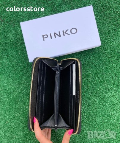 Черно портмоне Pink💚 код SG201, снимка 3 - Портфейли, портмонета - 39236766