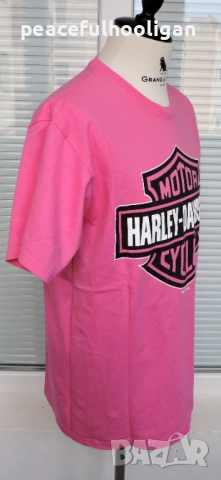 Harley Davidson Hamburg Nord Biker Shirt Size  Large, снимка 5 - Тениски - 53393606