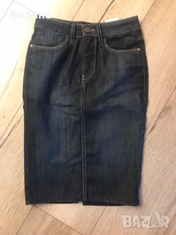 Продавам чисто нова дънкова пола GUESS, снимка 4 - Поли - 49448884