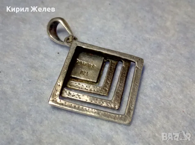 NIKOL@S АВТОРСКИ СЕДЕФЕН СРЕБЪРЕН МЕДАЛЬОН СРЕБРО 925 РЪЧНА РАБОТАна ИЗВЕСТНИЯ БИЖУТЕР НИКОЛАС 32107, снимка 11 - Колиета, медальони, синджири - 49886051