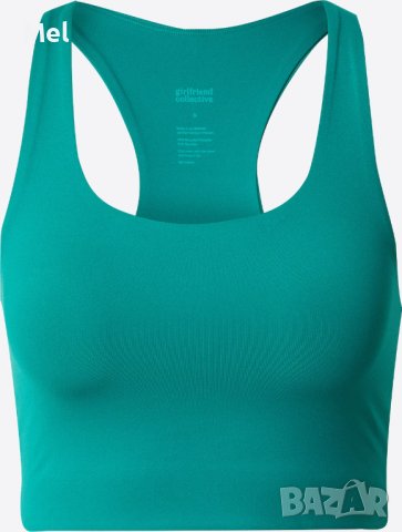 Дамски спортен сутиен GIRLFRIEND COLLECTIVE, р-р S, синьо-зелен, снимка 5 - Спортни екипи - 43456721