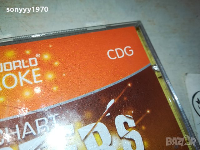 CHART BUSTERS KARAOKE CDG 0301241623, снимка 4 - CD дискове - 43641844