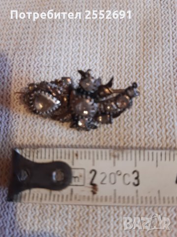 Уникална брошка, снимка 2 - Антикварни и старинни предмети - 28610117