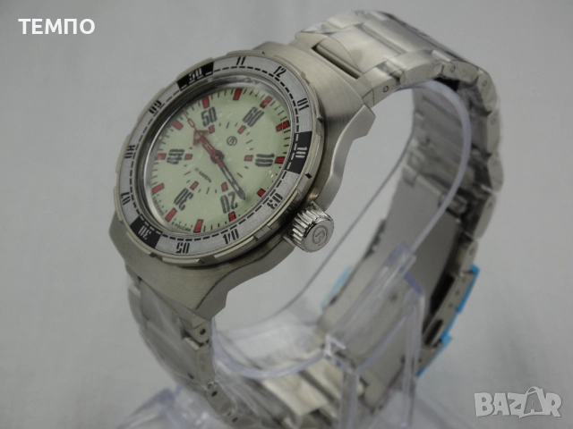 ВОСТОК АМФИБИЯ АВТОМАТИЧЕН-FULL LUME ref: 16089А- “ЧЕРНОБИЛ-ПРИПЯТЬ”, снимка 14 - Мъжки - 44069391