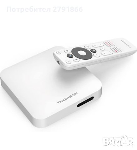 ТВ Бокс THOMSON  THA 100 Android 4K Ultra HD, снимка 1 - Мрежови адаптери - 44005566