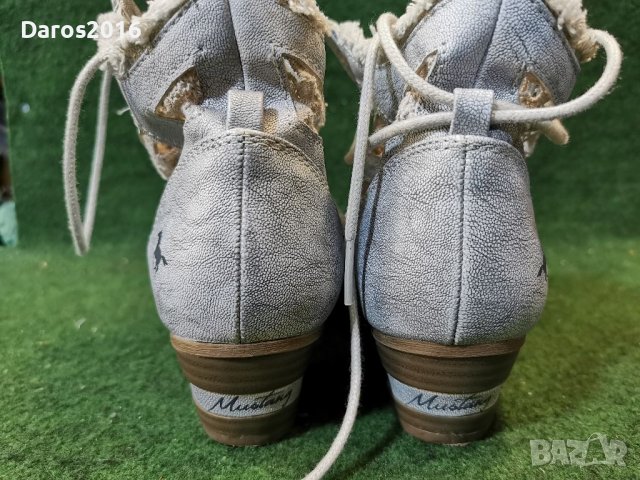 Страхотни дамски боти Mustang 40 номер , снимка 6 - Дамски боти - 39554350