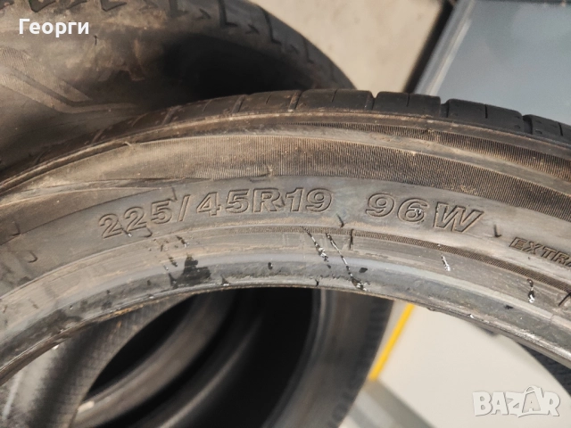 2бр. летни гуми 225/45/19 Goodride, снимка 5 - Гуми и джанти - 52001299