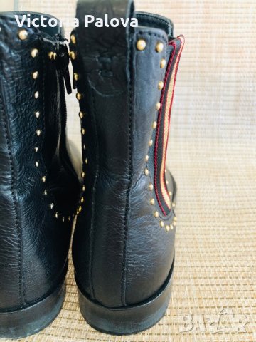 MARIPE,Уникални италиански боти,естествена кожа, снимка 14 - Дамски боти - 27820160