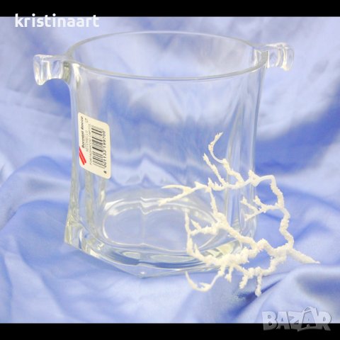 Италиански кристален съд за лед *Bormioli Rocco*, снимка 4 - Други - 43211051