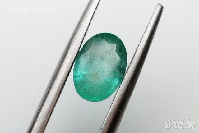Естествен изумруд с приятен цвят 0.62кт.! Нов!, снимка 7 - Други - 52173739