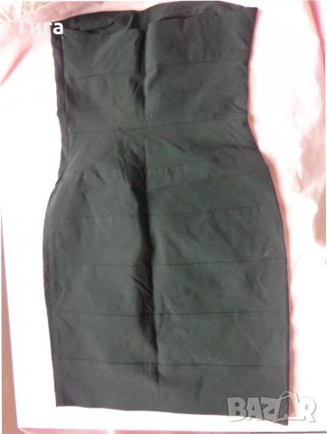 черна рокля/бюстие на Зара, снимка 5 - Рокли - 37372518