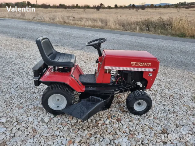 Немска тракторна косачка Yard- man, снимка 4 - Градинска техника - 49928882