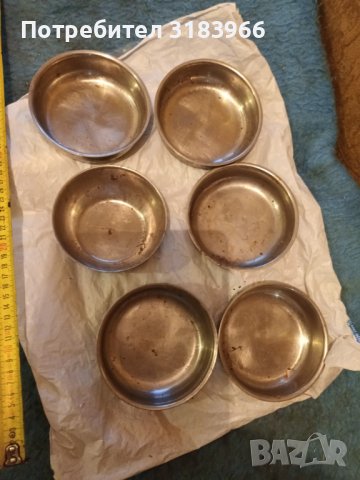 лот 6 броя купи от алпака, снимка 2 - Прибори за хранене, готвене и сервиране - 40052686