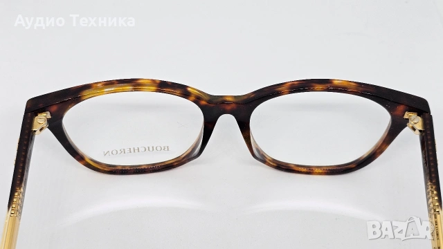 Boucheron BC0010OA 002 52-16-140 Havana / Yellow Asian Fit, снимка 9 - Слънчеви и диоптрични очила - 53542167