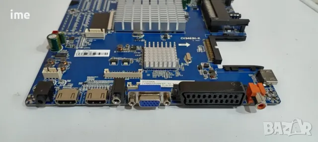 Main Board CV3463H-K. Свален от Телевизор JTC DVX5., снимка 9 - Части и Платки - 49228726