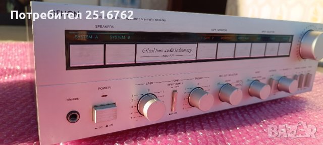 DENON PMA-777, снимка 1 - Ресийвъри, усилватели, смесителни пултове - 43543270