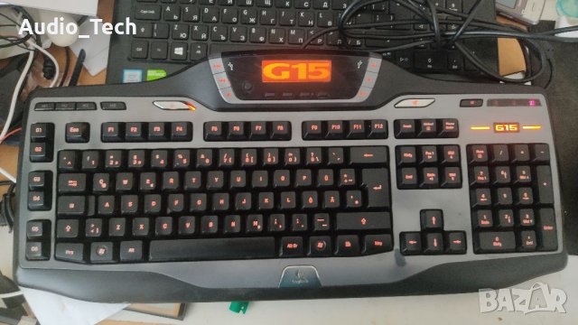 Logitech g15 gaming, снимка 1 - Клавиатури и мишки - 37879112