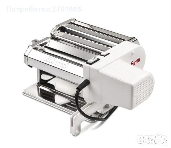 Електрическа машина за паста Girmi IM91 90W 5 подложки за паста 2 скорости неръждаема, снимка 12 - Други - 50738032