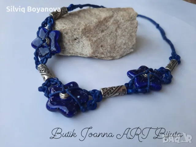 Колиета от керамика, ръчна изработк, снимка 3 - Подаръци за жени - 25376950