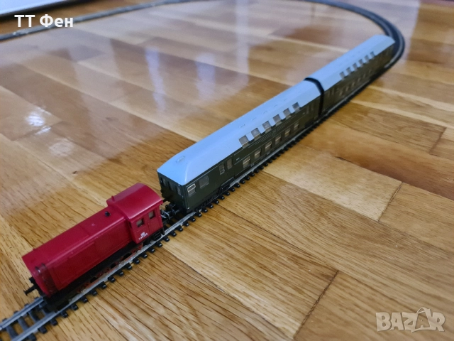 Електрическо Влакче с локомотив и вагони Пико ТТ / Влакчета Piko TT, снимка 6 - Влакчета, самолети, хеликоптери - 52593669