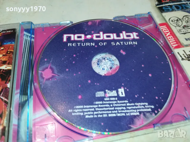 NO DOUBT CD 2602251835, снимка 2 - CD дискове - 49290383