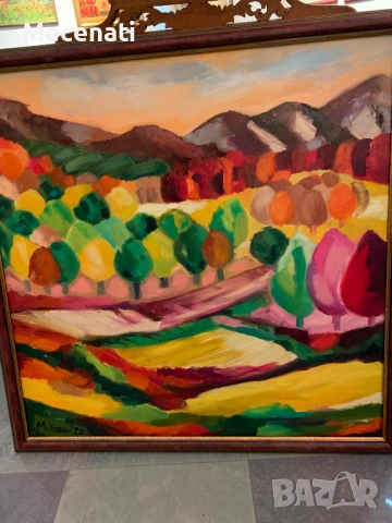 МЕГИ БОЖАНОВА масло/платно, снимка 4 - Картини - 53113219